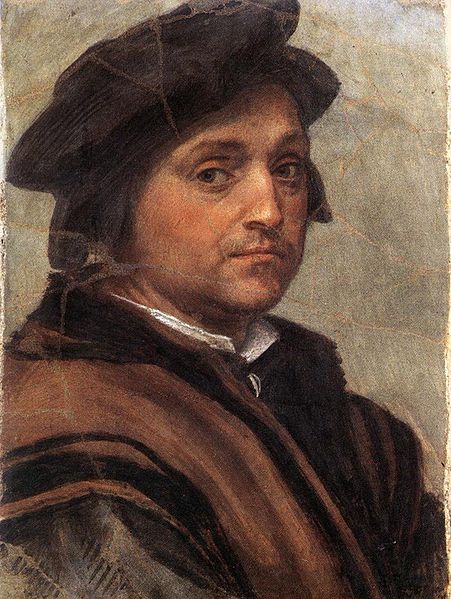 Self-Portrait ca 1525 by Andrea del Sarto 1546-1530  Uffizi